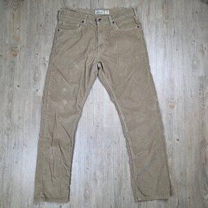 Patagonia Men's Organic Cotton Corduroy Jeans Regular 35x32 Khaki Tan